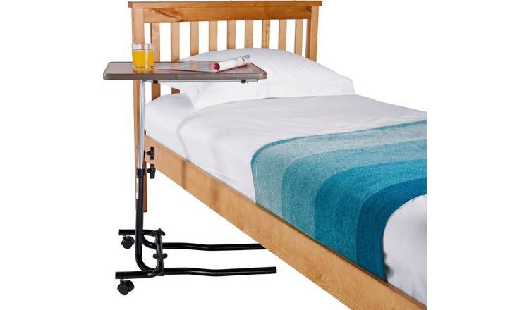 Adjustable Overbed Table with Tilt Facility