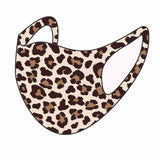 Adult Fabric Face Covering Leopard