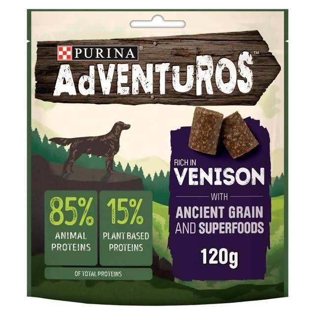 Adventuros Rich in Venison with Ancient Grain and Superfoods 120g