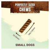 Adventuros Wild Chew Venison Small Dog Treats   150g