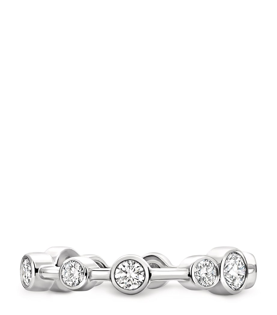 Boodles platinum diamond full-hoop ring 4.5mm - British product