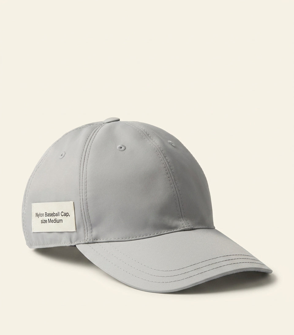 Prada Re-Nylon baseball cap, sustainable recycled nylon - British product