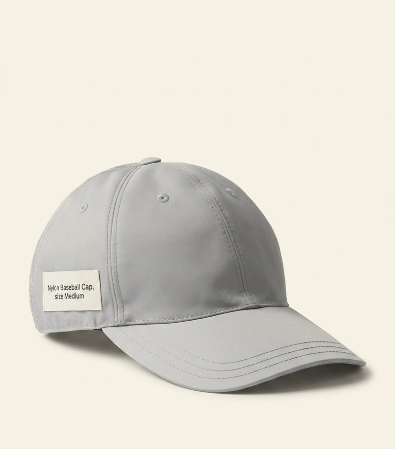 Prada Re-Nylon baseball cap, sustainable recycled nylon - British product