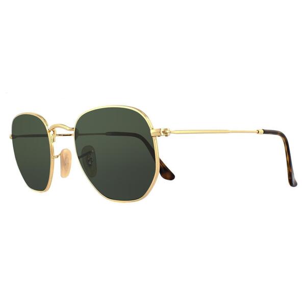 Ray-Ban Hexagonal Gold sunglasses, imported from the UK