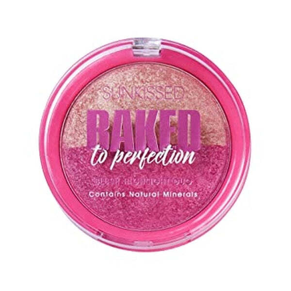 Sunkissed blush and highlight duo 17g - British product