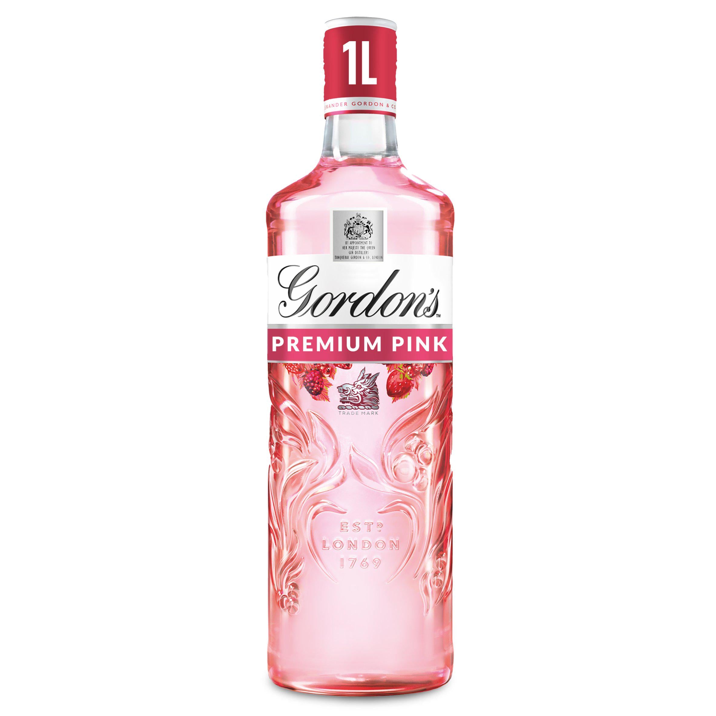 Gordon's Premium Pink Distilled Gin 1L GOODS Costco UK   