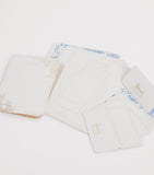 Harrods Toile du Jouy hosting set with place and menu cards (British brand)