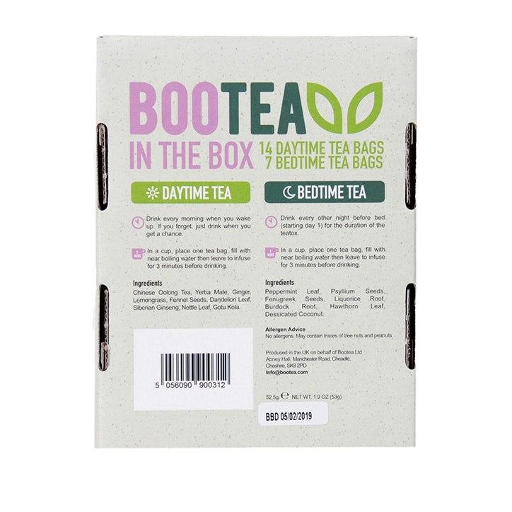 Bootea 14 Day Teatox Diet Holland&Barrett   