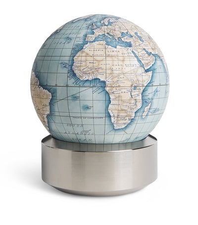 Harrods Bellerby Titanium Prussian Blue Pocket Globe 12cm- Buy online at McGrocer