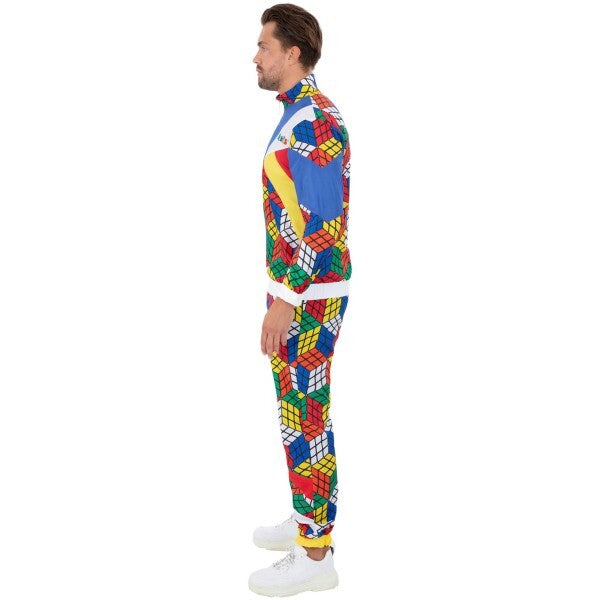 Smiffys Rubiks Cube costume jacket trousers - British product