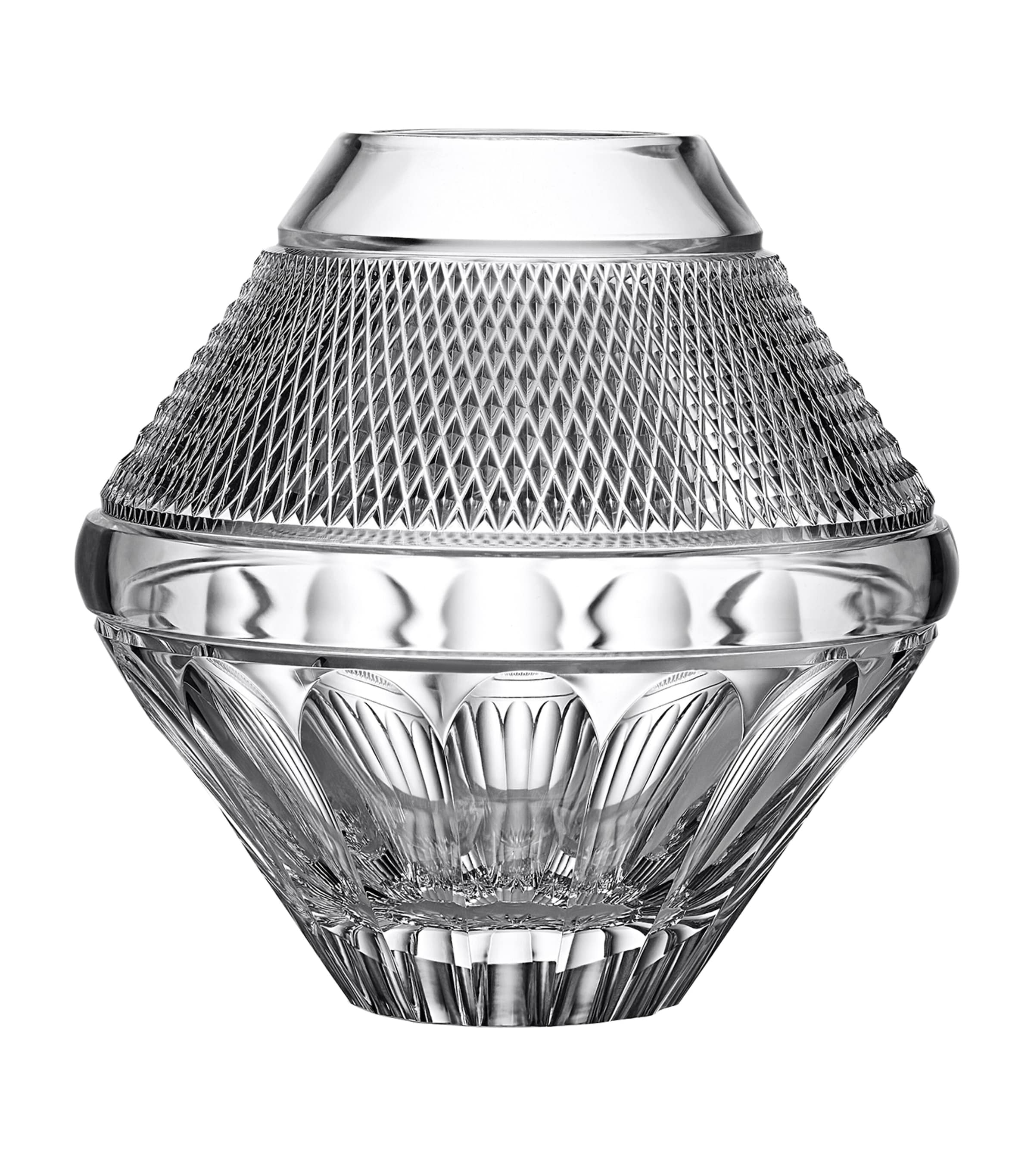 Waterford Crystal Copper Coast vase (British brand)