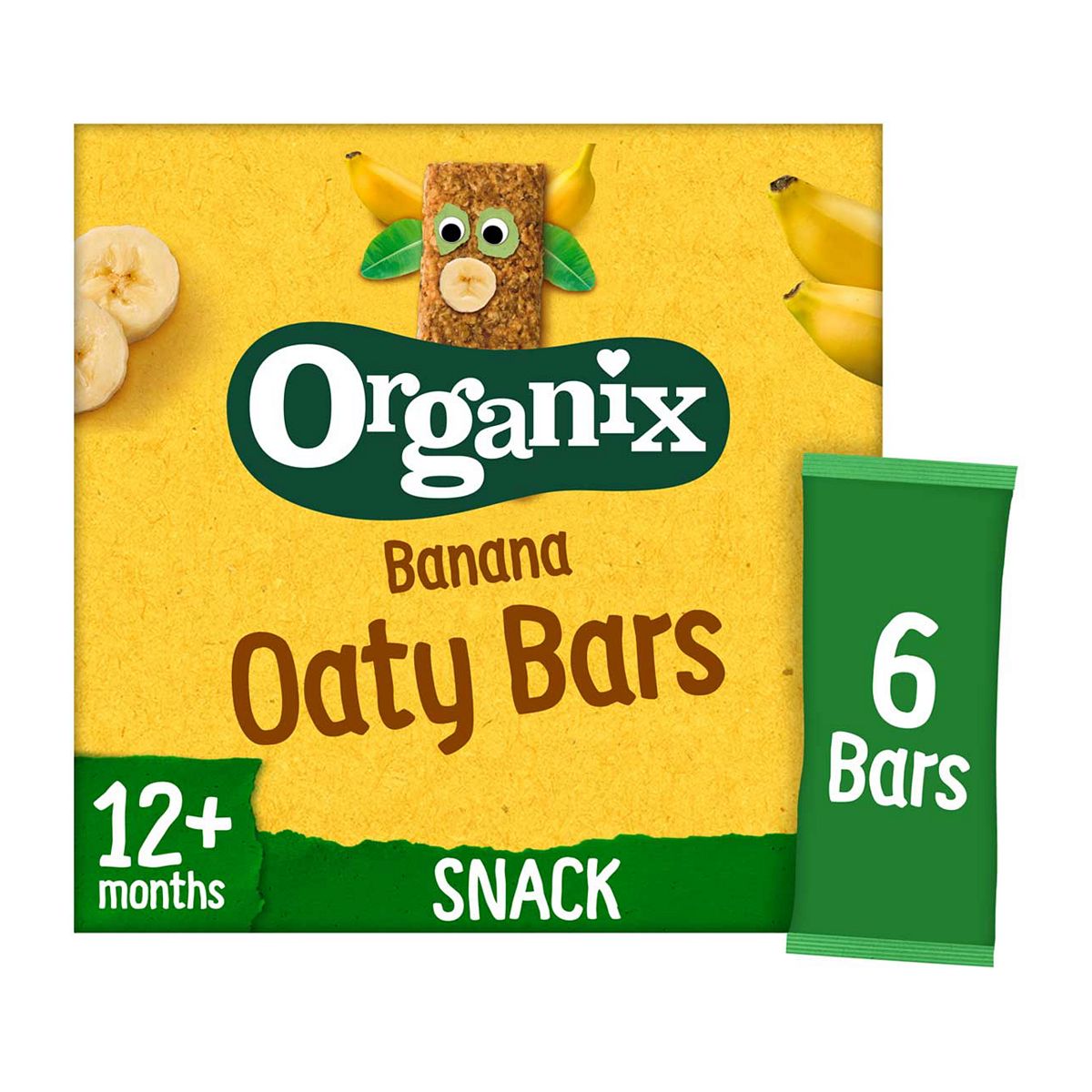 Organix Banana Soft Oaty Bars (6x23g) GOODS Boots   