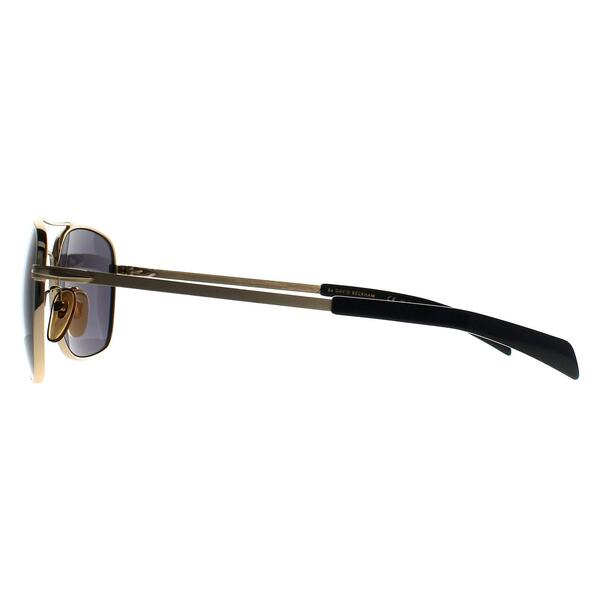 David Beckham DB 7019/S gold mirrored sunglasses (British brand)