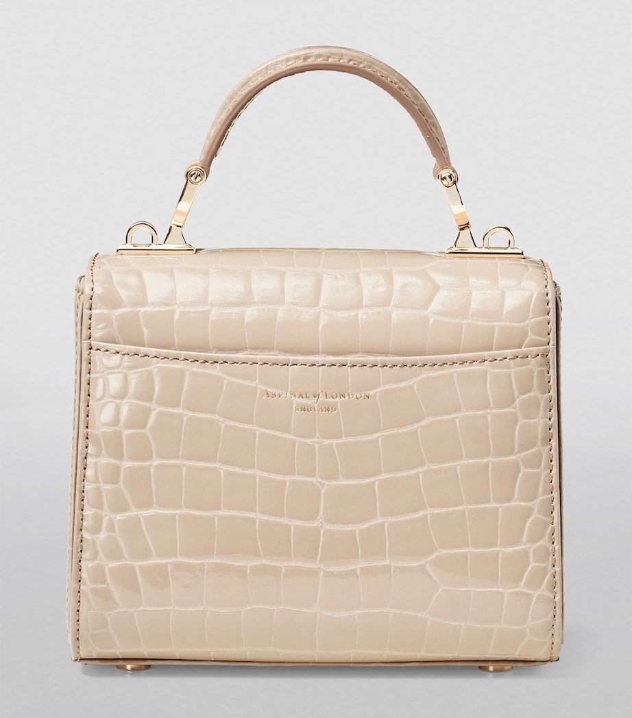 Aspinal of London mini Mayfair top-handle bag, imported from the UK