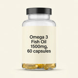 Holland & Barrett Omega 3 fish oil 1500mg 60 capsules - British product