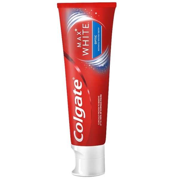 Colgate Max White Optic Whitening Toothpaste 75ml GOODS Superdrug   