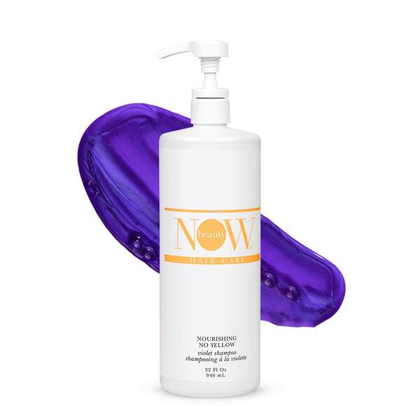 NOW Beauty No Yellow Shampoo 946ml, imported from the UK
