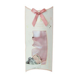 Danielle Creations pink satin cushioned eye mask (British brand)