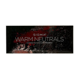 Sigma Warm Neutrals eyeshadow palette 70g (British brand)