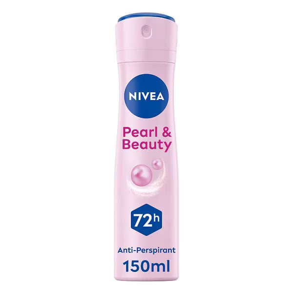 NIVEA Vaporisateur anti-transpirant Perle & Beauté 150ml - Produit britannique