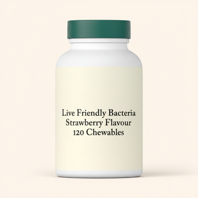 Holland & Barrett Holland & Barrett Chewable Acidophilus Strawberry Probiotic 120 Tablets- اشترِ عبر الإنترنت من McGrocer