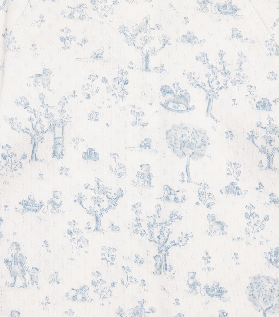 Tartine et Chocolat cotton printed all-in-one for infants 0-24 months (British brand)