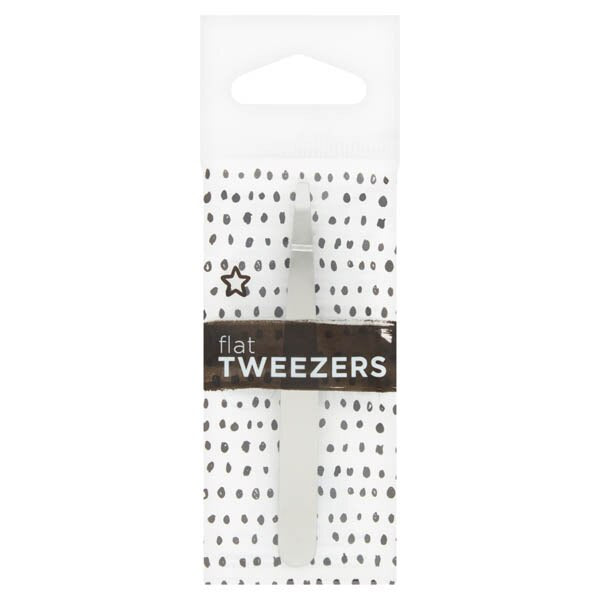 Superdrug Flat Tweezers GOODS Superdrug   