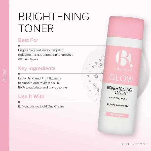B. Brightening Toner 100ML - British product