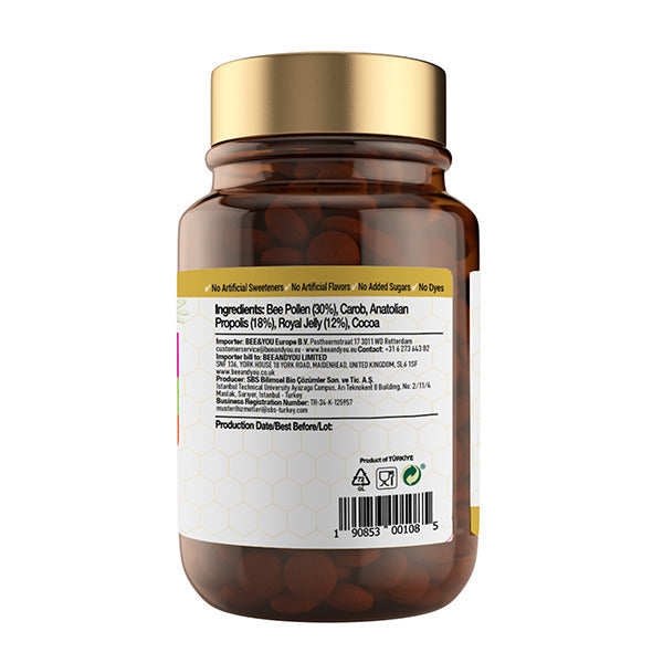 Bee&You chewable propolis tablets for kids (British brand)