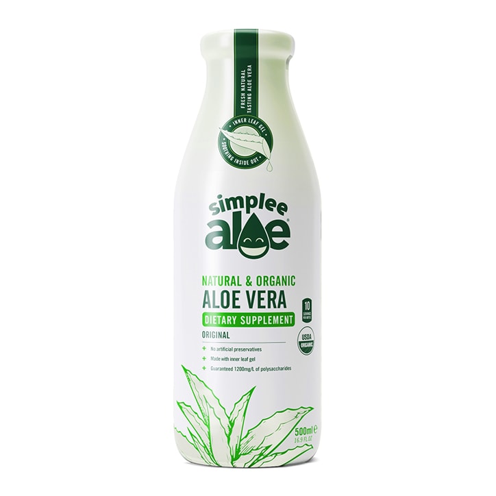 Simplee Aloe Organic Aloe Vera Juice 500ml GOODS Holland&Barrett   