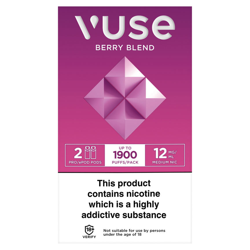 Vuse ePod Pods vPro Berry Blend Disposable 12mg