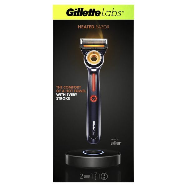 Gillette Labs Heated Razor For Men Starter Kit + 1 Blade GOODS Superdrug   