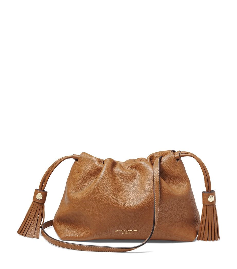Aspinal of London cross-body pouch Soho East West large, imported from the UK