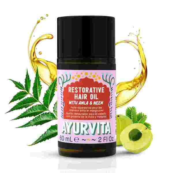 AyurVita Amla and Neem hair oil 60ml - British product