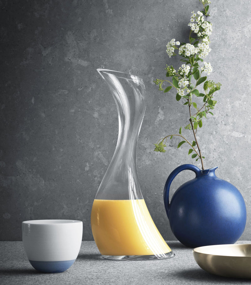 Georg Jensen Cobra glass carafe, UK version