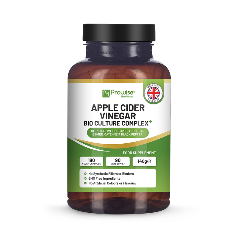 Prowise Healthcare Apple Cider Vinegar with Bio Cultures Complex 1300mg 180 capsules