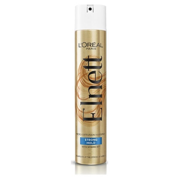 L'Oreal Hairspray Elnett Strong Hold & Shine 400ml GOODS Superdrug   