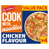 Batchelors Cook with Noodles Chicken Flavour 4 x 60g (240g) GOODS ASDA   