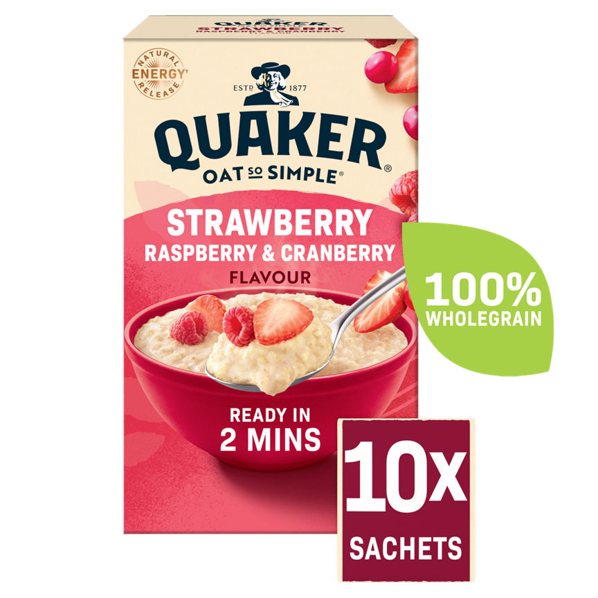 Quaker Oat So Simple Mixed Berries Porridge