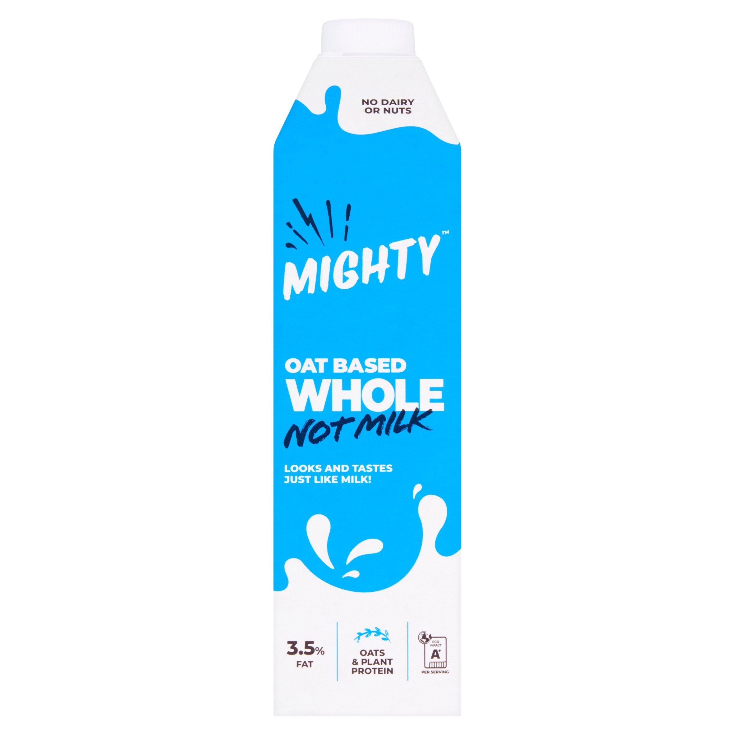 Mighty Oat Based Whole Not Milk Alternative 1L GOODS Sainsburys   
