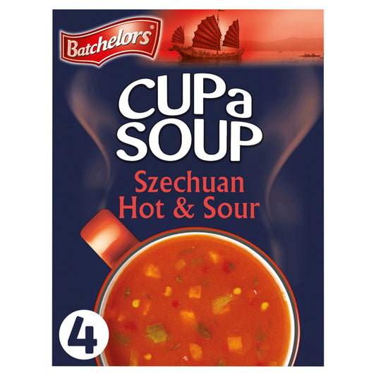 Batchelors Cup a Soup Szechuan Hot & Sour Sachets x4 92g GOODS Sainsburys   