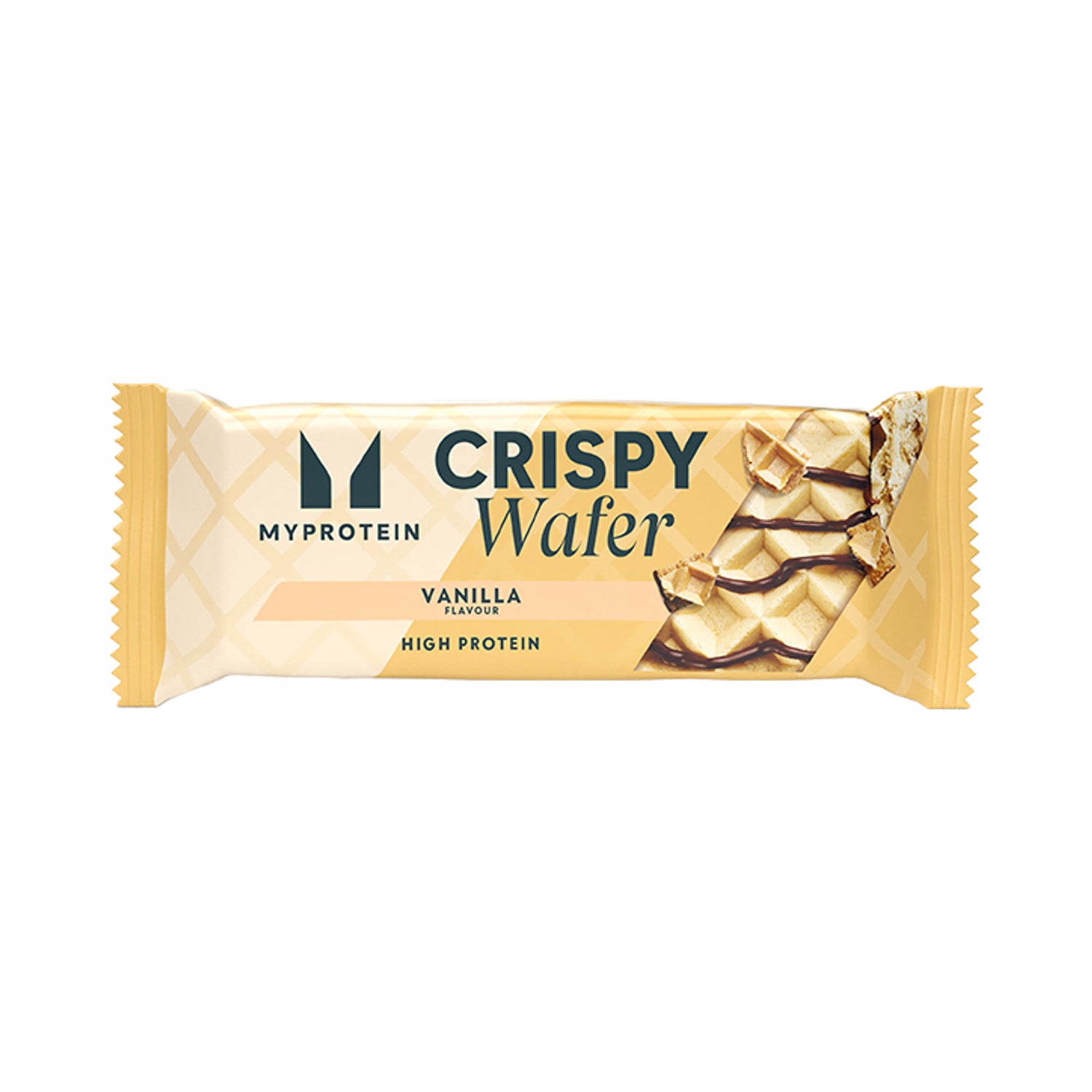Myprotein vanilla protein crispy wafer 40.4g (British brand)