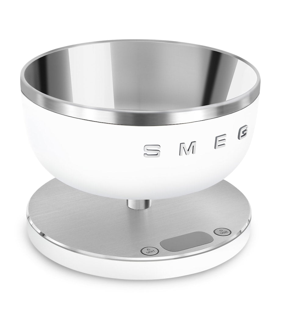 Smeg rechargeable digital kitchen scales (British brand)