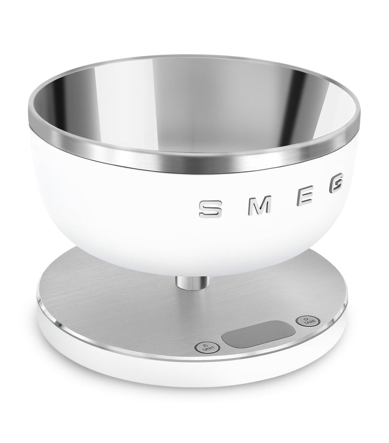 Smeg rechargeable digital kitchen scales (British brand)