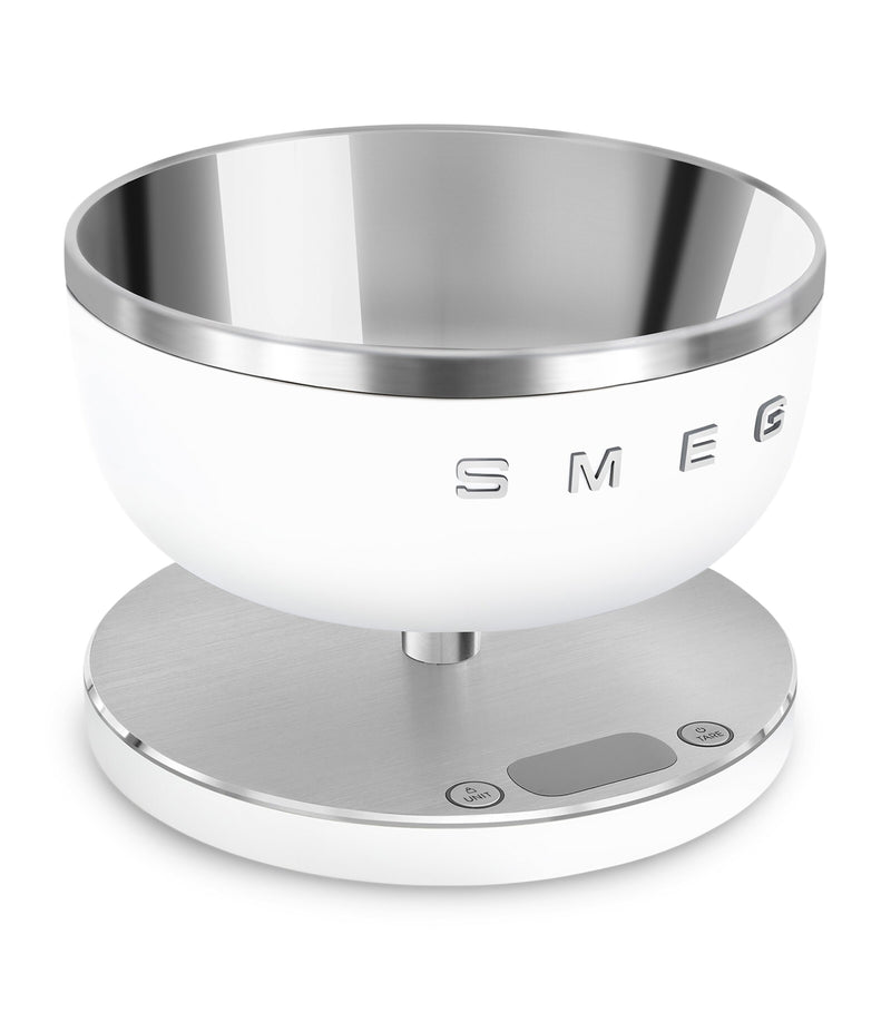 Smeg rechargeable digital kitchen scales (British brand)