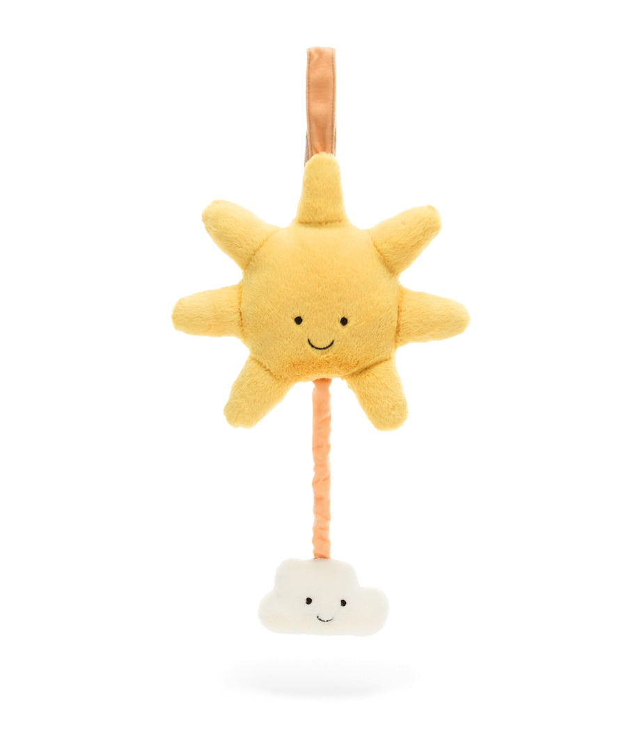 Jellycat Amuseables Sun musical pull toy 20cm (British brand)
