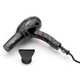 Gamma+ hairdryer black with diffuser - British product