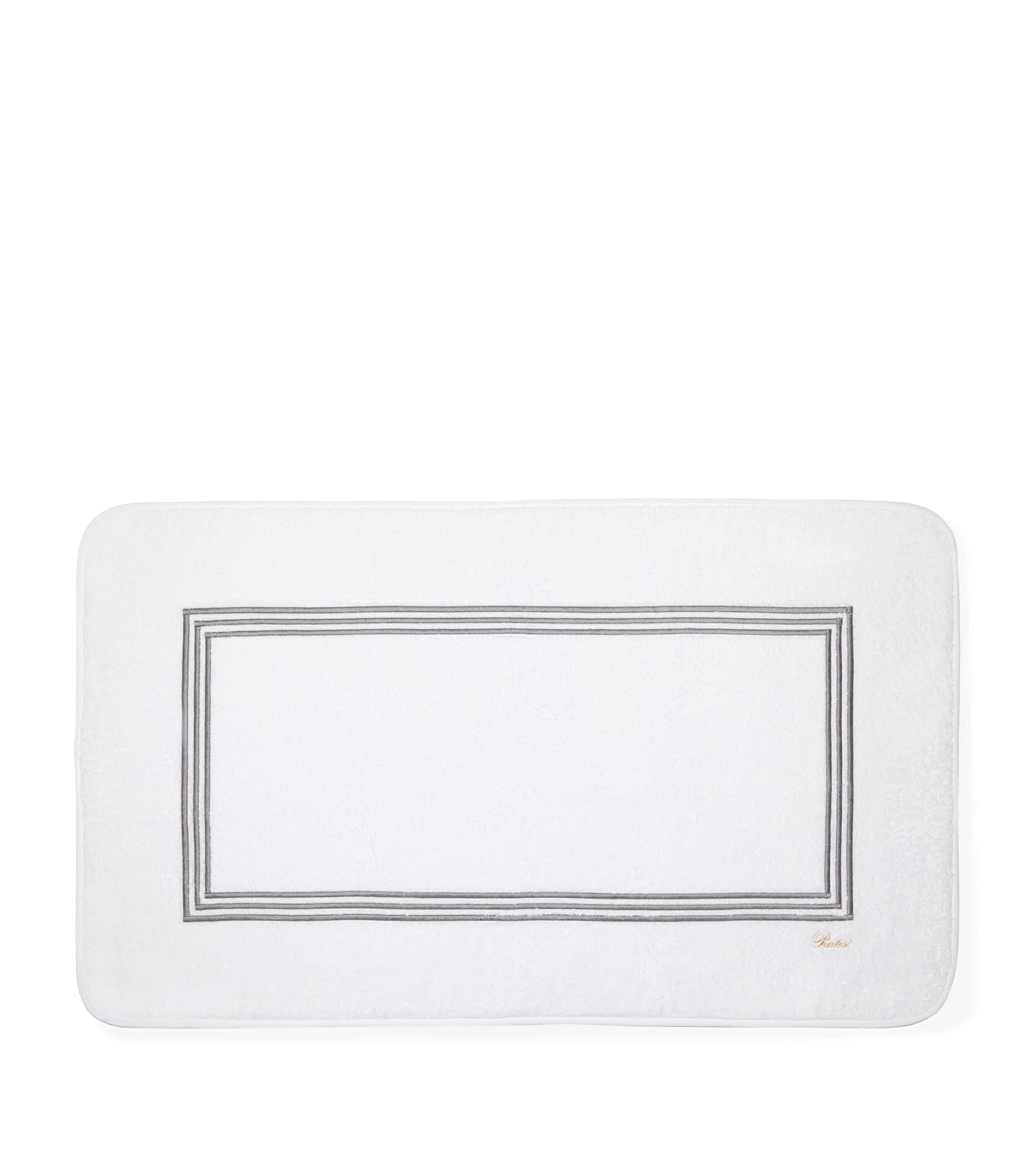Pratesi Tre Righe bath mat 50cm x 90cm, imported from the UK