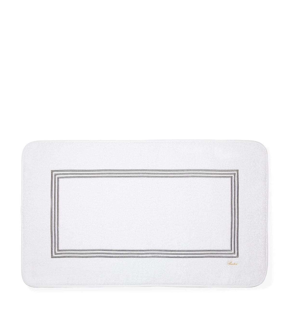 Pratesi Tre Righe bath mat 50cm x 90cm, imported from the UK