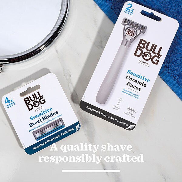 Bulldog Sensitive Blades X4 GOODS Superdrug   